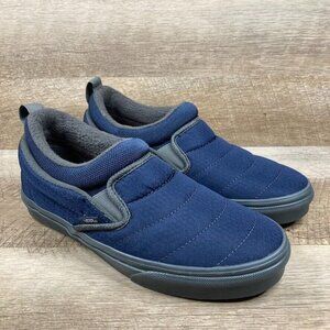 VANS Slip On Mid Cozy Mesh Parisian Night Blue Mens Size 7.5, Womens Size 9 NEW